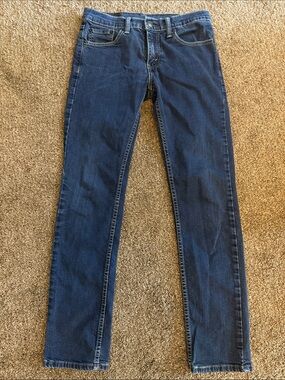Slim Fit Men's Jeans in Dark Blue